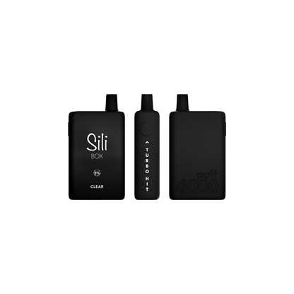 Sili Box Disposable | 6000 Puffs | 16mL | MOQ 5pc | Clear