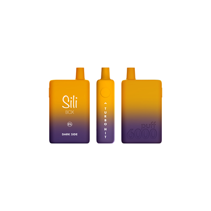 Sili Box Disposable | 6000 Puffs | 16mL | MOQ 5pc | Dark Side