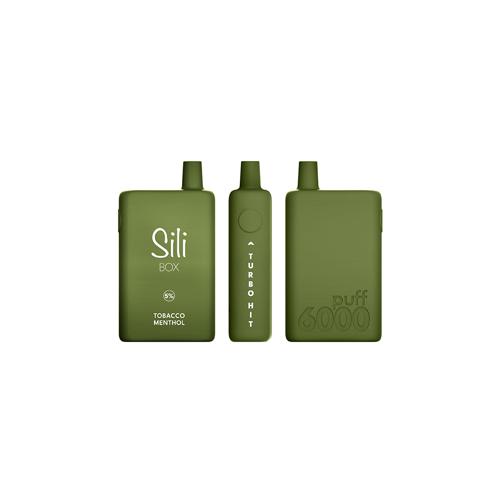 Sili Box Disposable 6000 Puffs 16mL 50mg | MOQ 5pc