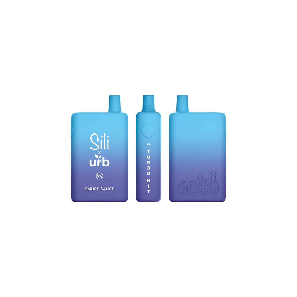 Sili X Disposable | 6000 Puffs | 16mL | | MOQ 5 | Smurf Sauce