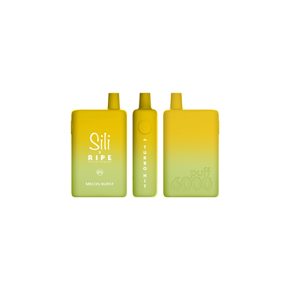 Sili X Ripe Disposable | 6000 Puffs | 16mL | MOQ 5pc | Melon Burst