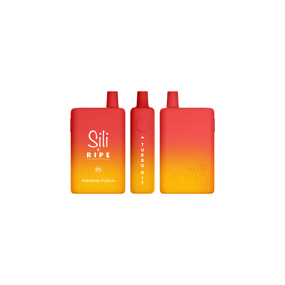 Sili X Ripe Disposable 6000 Puffs 16mL 50mg | MOQ 5pc