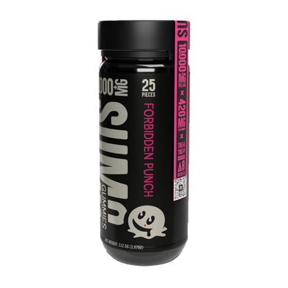 Half Baked Huuge Sumo Gummies (10,000mg+ 25ct Jar) Forbidden Punch