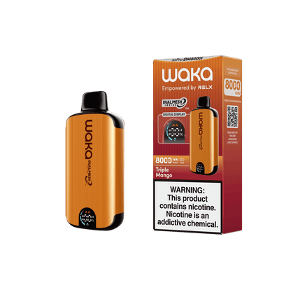 WAKA SoPro DM8000 Disposable | 8000 Puffs | 14mL | 50mg | MOQ 10 | Triple Mango with Packaging