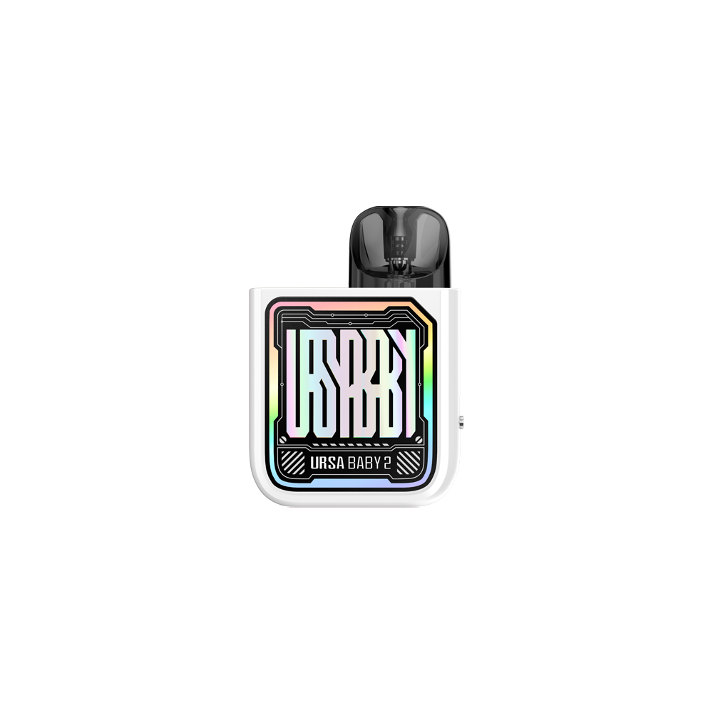 Lost Vape Ursa Baby 2 Pod Kit | Tech White x Fancy Maze