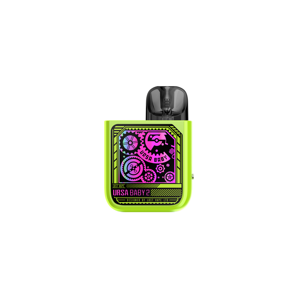 Lost Vape Ursa Baby 2 Pod Kit | Pop Green x Time Gear