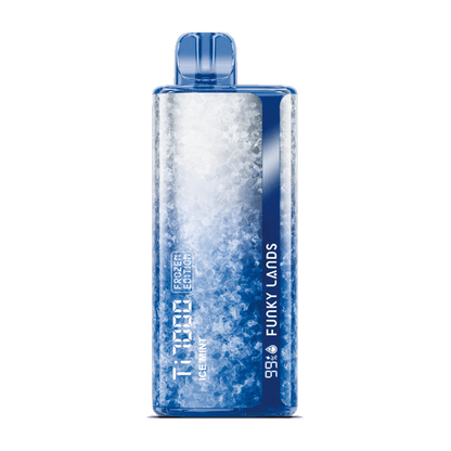 Funky Lands Ti7000 Disposable 7000 Puffs 12.8mL 40-50mg – MOQ 5 - Ice Mint