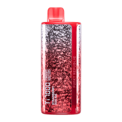 Funky Lands Ti7000 Disposable 7000 Puffs 12.8mL 40-50mg – MOQ 5 - Strawberry Duo Ice