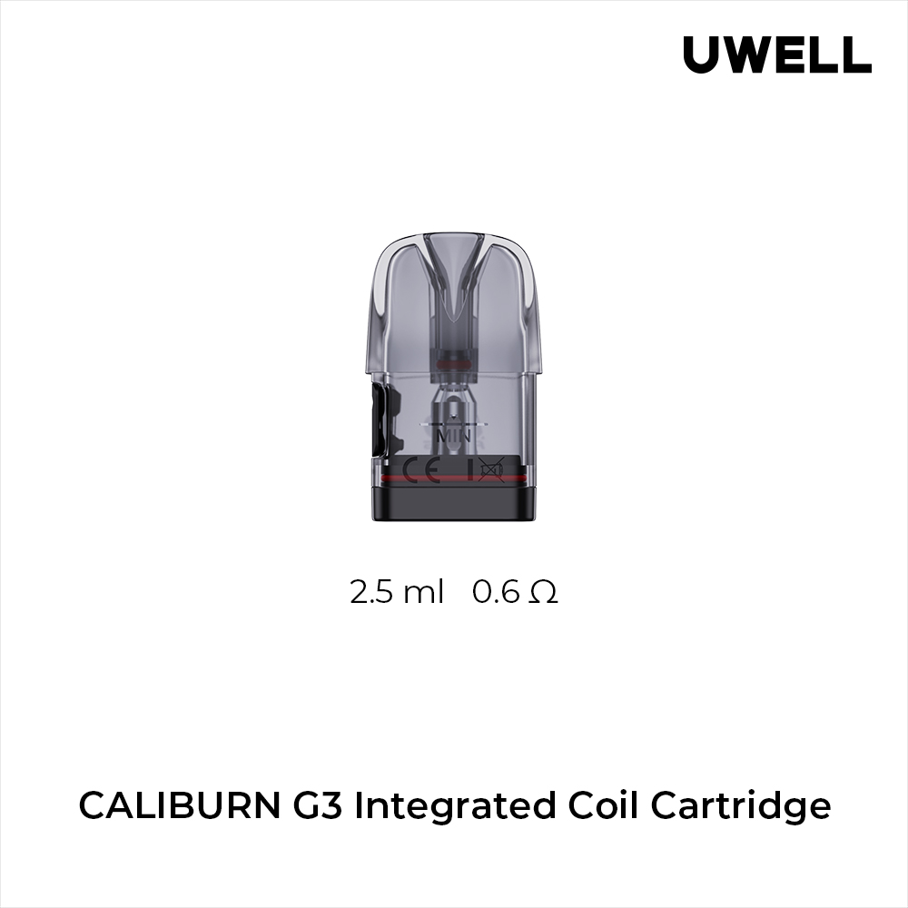 Uwell Caliburn G3 Pod (4-Pack) | 2.5ml 0.6ohm