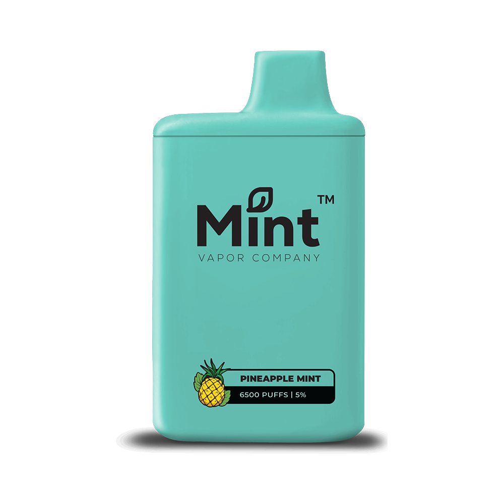 Mint Series Disposable 6500 Puffs 16mL 50mg | MOQ 5 Pineapple Mint