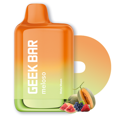 Geek Bar Meloso Max Disposable | 9000 Puffs | 14mL | 50mg | MOQ 5 | Meta Moon