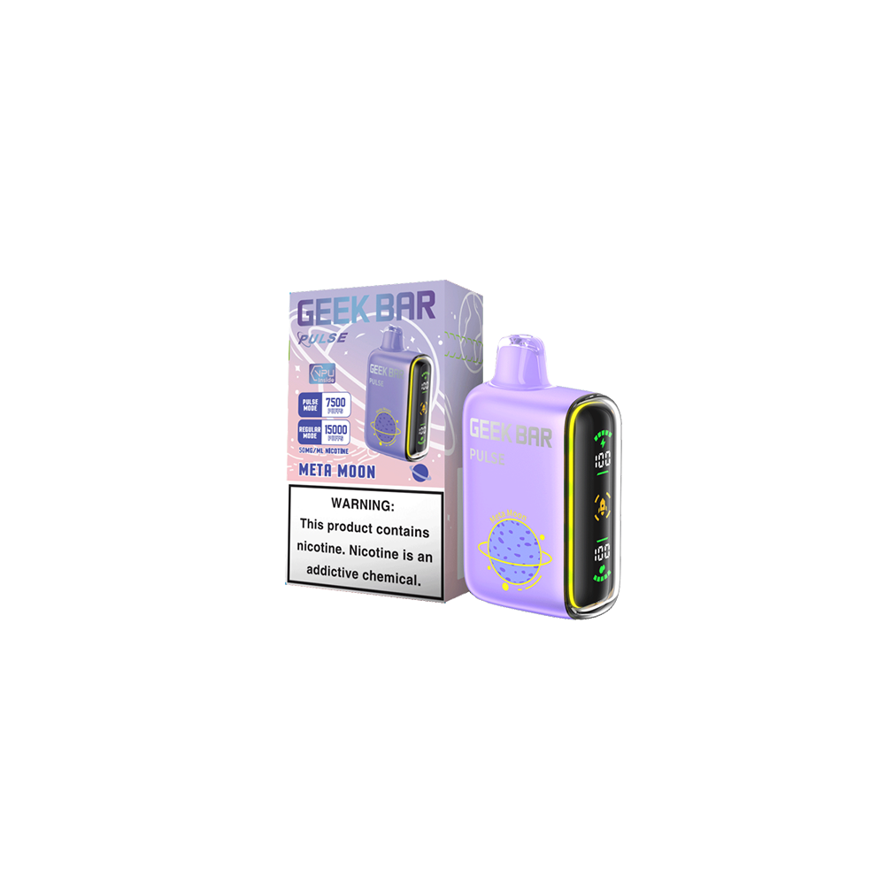 Geek Bar Pulse Disposable 15000 Puff 16mL 50mg • MOQ 5- Meta Moon