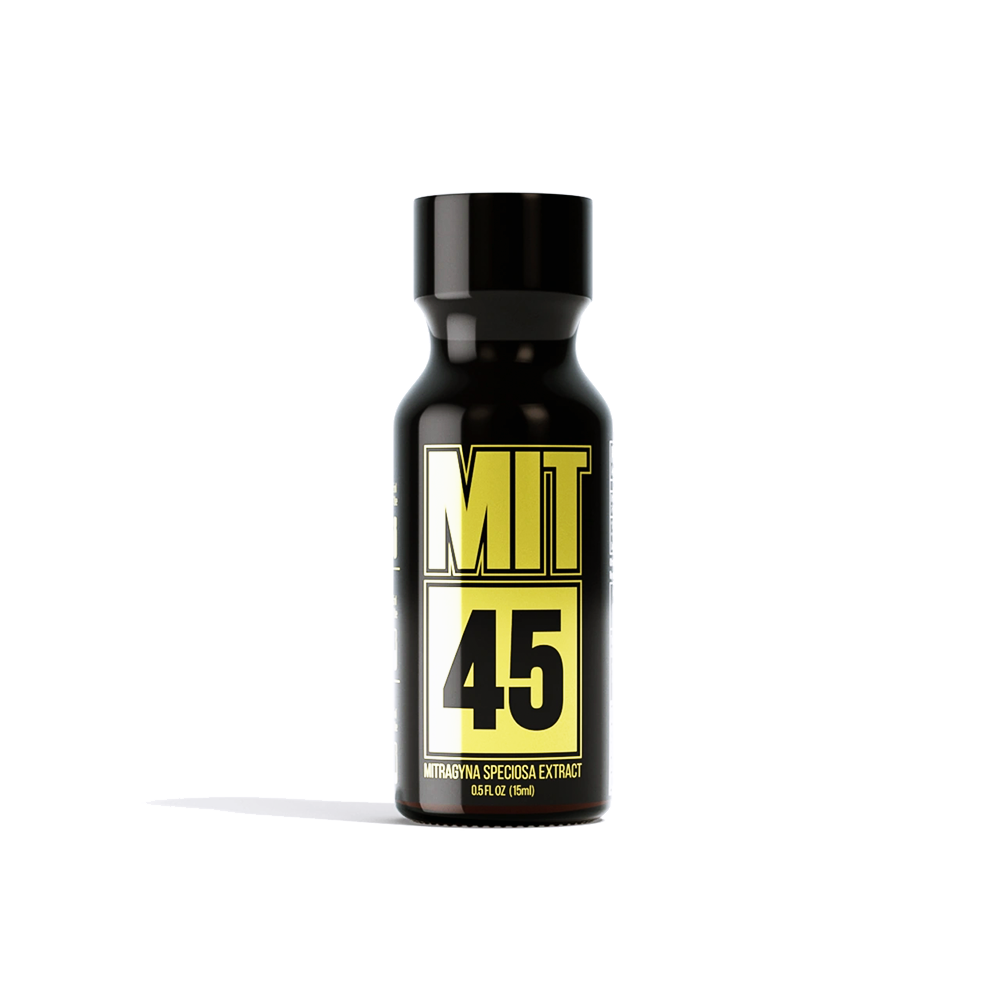 MIT45 Kratom Liquid Shots 250mg 15mL Bottle (12pc Display)