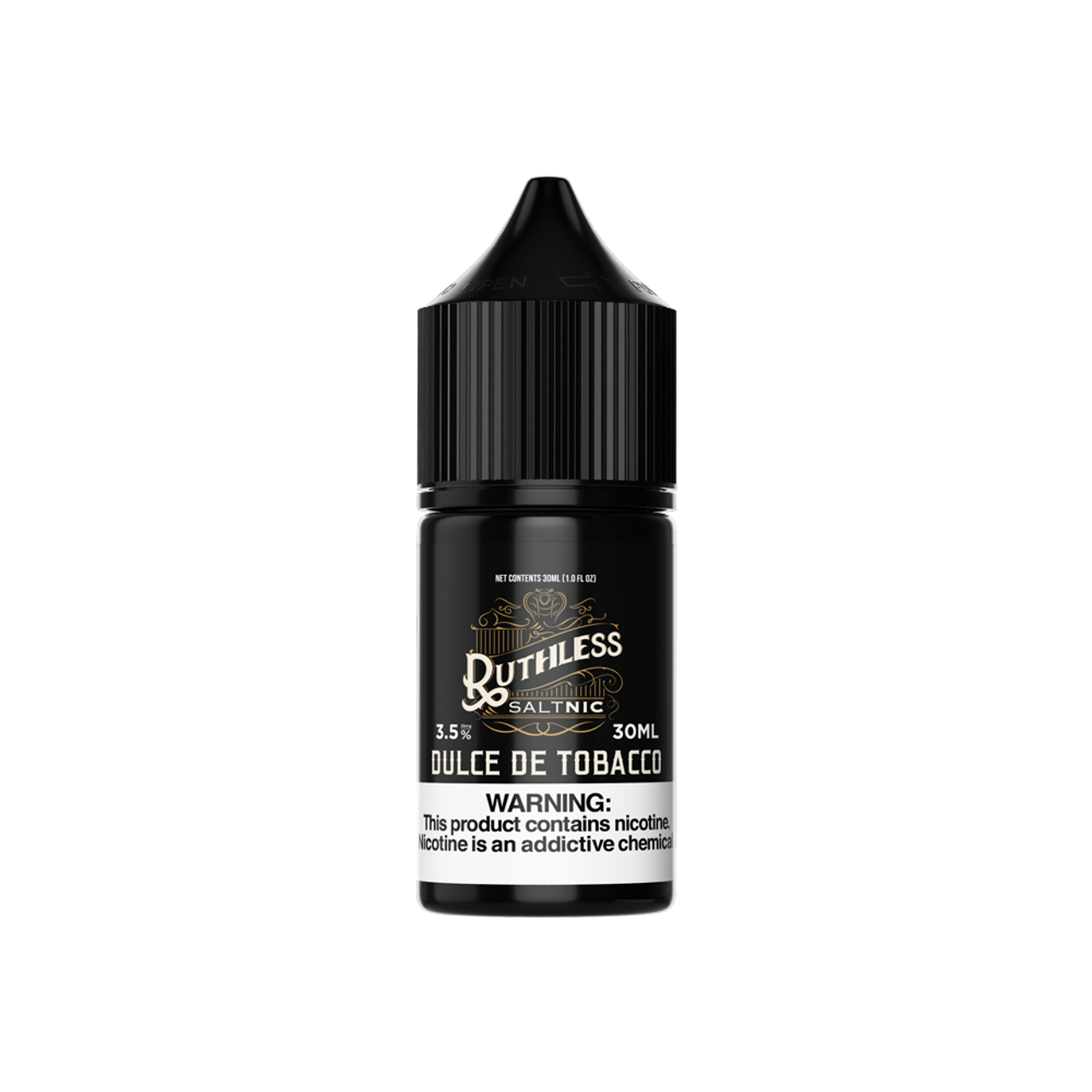 Ruthless Salt Series E-Liquid 30mL (Salt Nic) Dulce De Tobacco