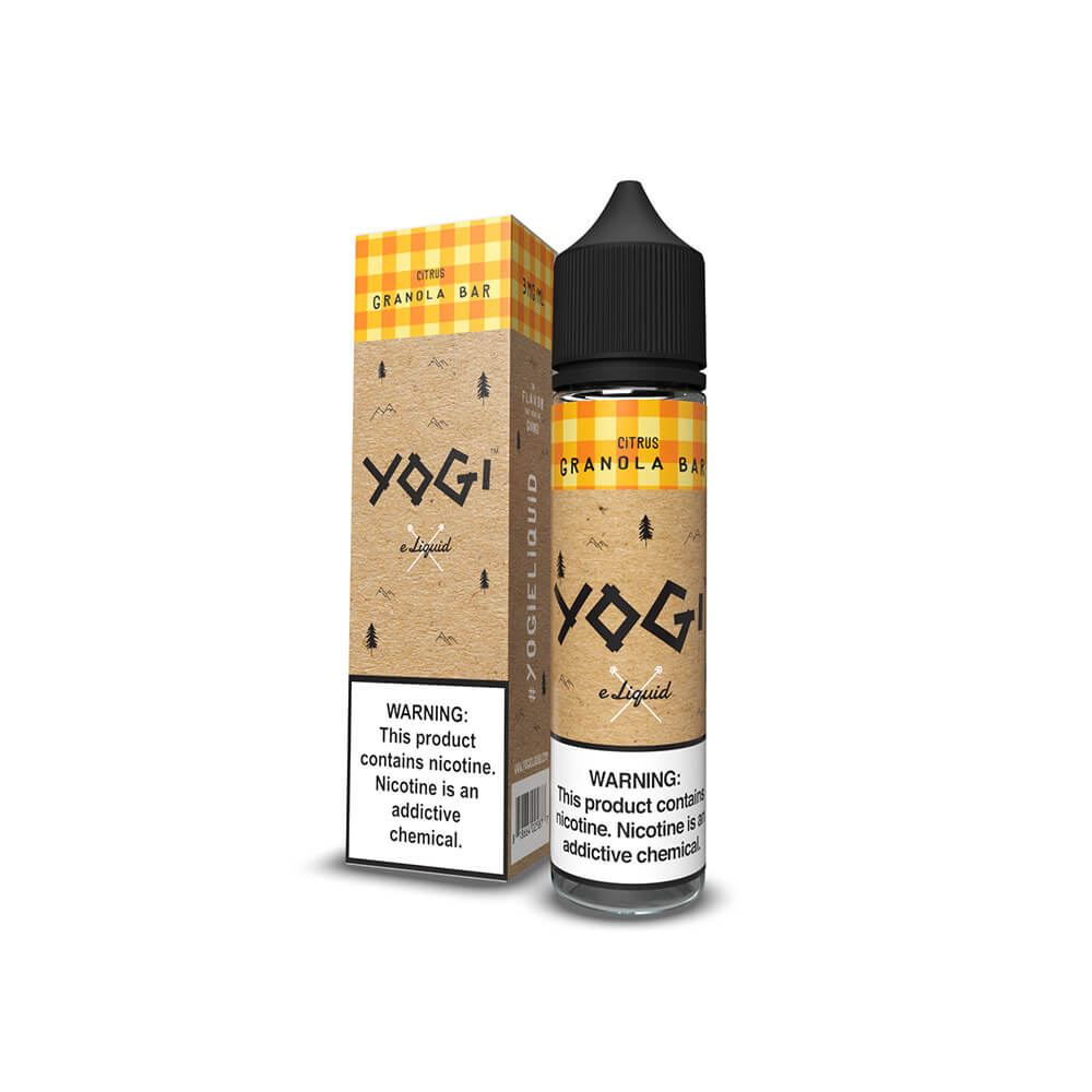 Yogi E-Liquid 60mL | (Original & Farms Series) Citrus with packaging