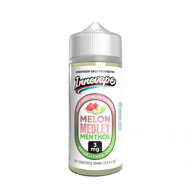 Innevape TFN Series E-Liquid 100mL (Freebase) Melon Medley Menthol