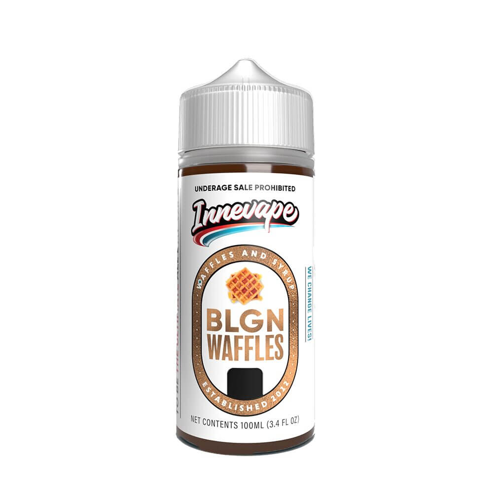 Innevape TFN Series E-Liquid 100mL (Freebase) BLGN Waffles