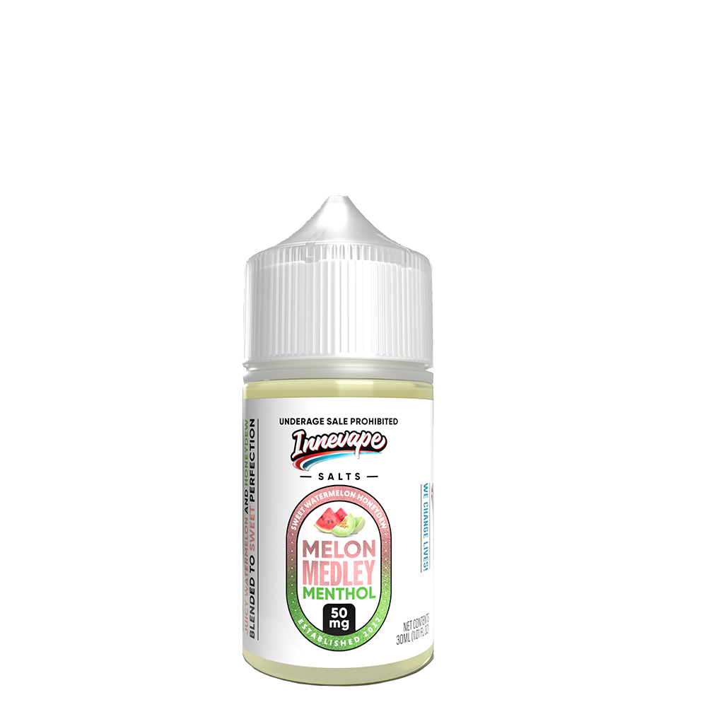 Innevape Salt Series E-Liquid 30mL (Salt Nic) -  Melon Medley Menthol 