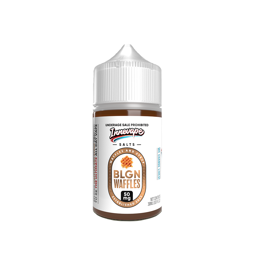 Innevape Salt Series E-Liquid 30mL (Salt Nic) -  BLGN Waffles with Packaging