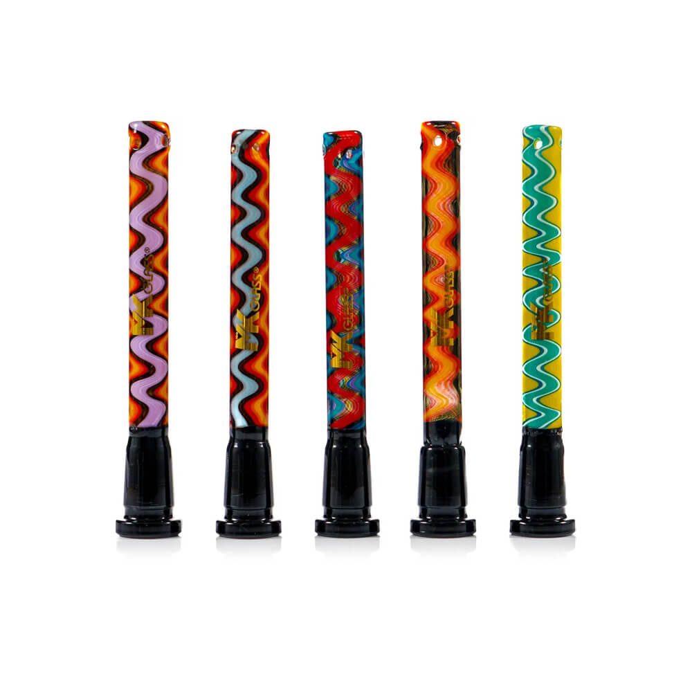 MKGlass MKDS10 Wigwag Glass Downstem (12pc Display)