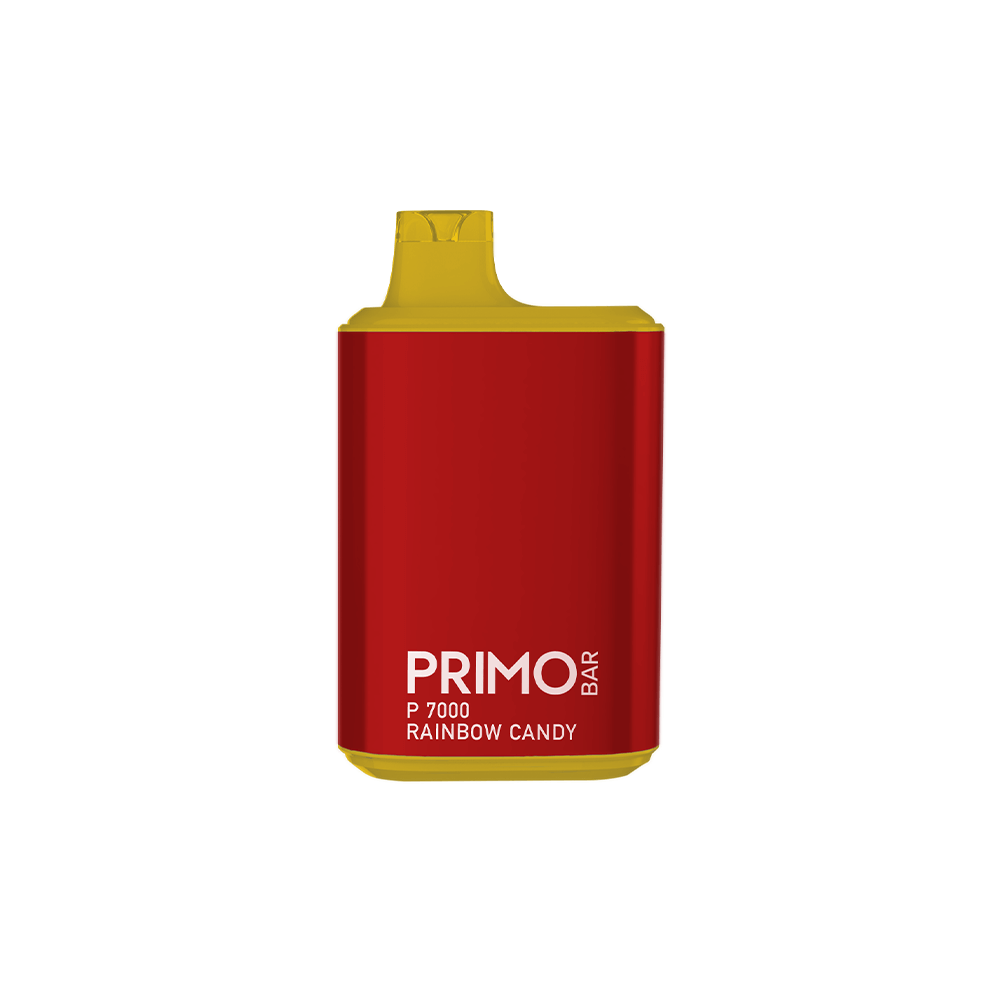 Primo Bar P7000 Disposable 7000 Puffs 14mL 50mg | + 700 Puff Mystery Flavor Disposable | MOQ 10 Rainbow Candy