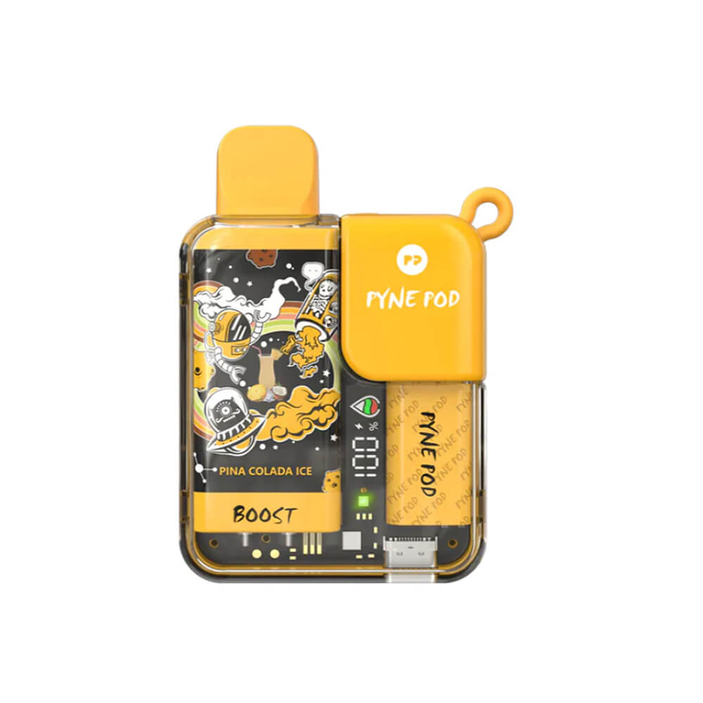 Pyne Pod Boost Disposable | 8500 Puffs | 10mL | 50mg | MOQ 5 | Pina Colada Ice