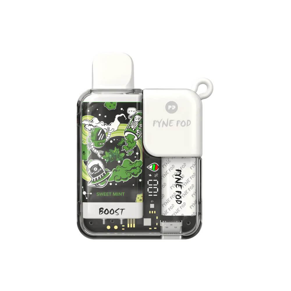 Pyne Pod Boost Disposable | 8500 Puffs | 10mL | 50mg | MOQ 5 | Sweet Mint