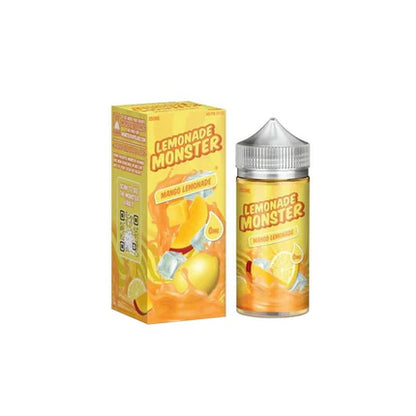 Jam Monster Series E-Liquid 100mL - Freebase - Lemonade - Mango