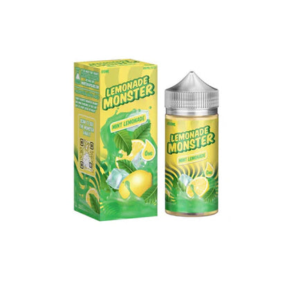 Jam Monster Series E-Liquid 100mL - Freebase - Lemonade - Mint