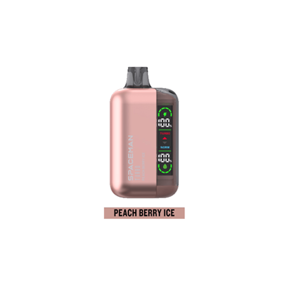 SMOK Space Man Turbo Disposable | 15000 Puffs | 16mL | 50mg | MOQ 5 | Peach Berry Ice
