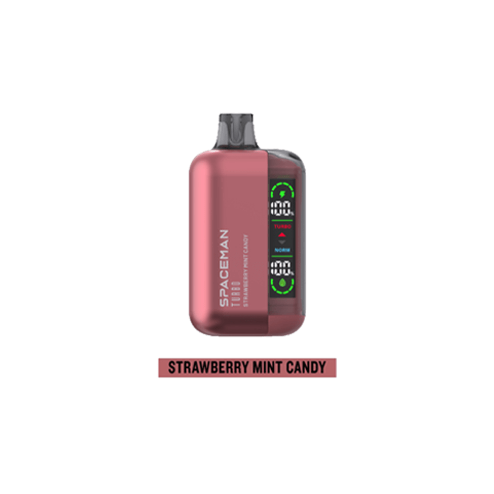 SMOK Space Man Turbo Disposable | 15000 Puffs | 16mL | 50mg | MOQ 5 | Strawberry Mint Candy