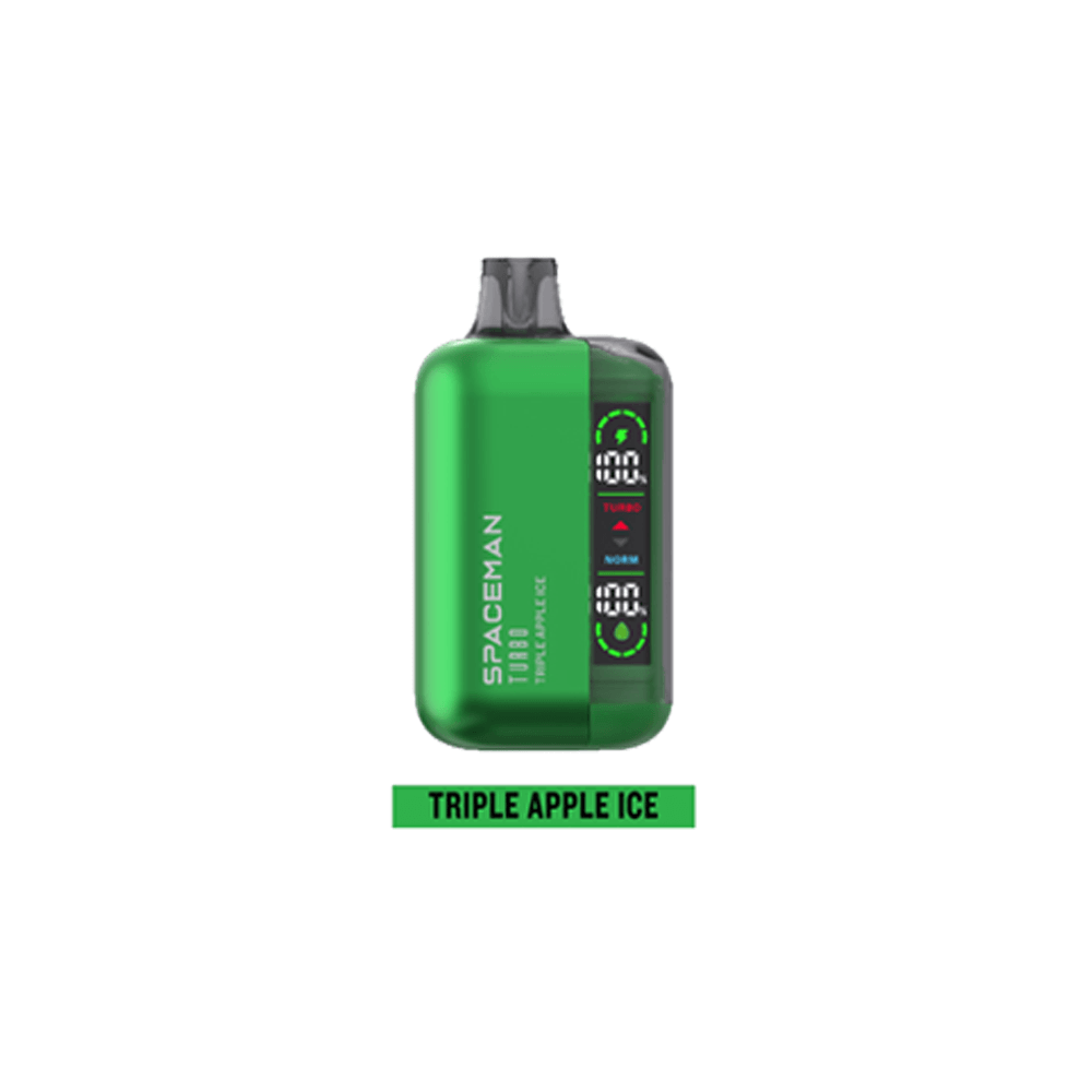 SMOK Space Man Turbo Disposable | 15000 Puffs | 16mL | 50mg | MOQ 5 | Tripple Apple Ice