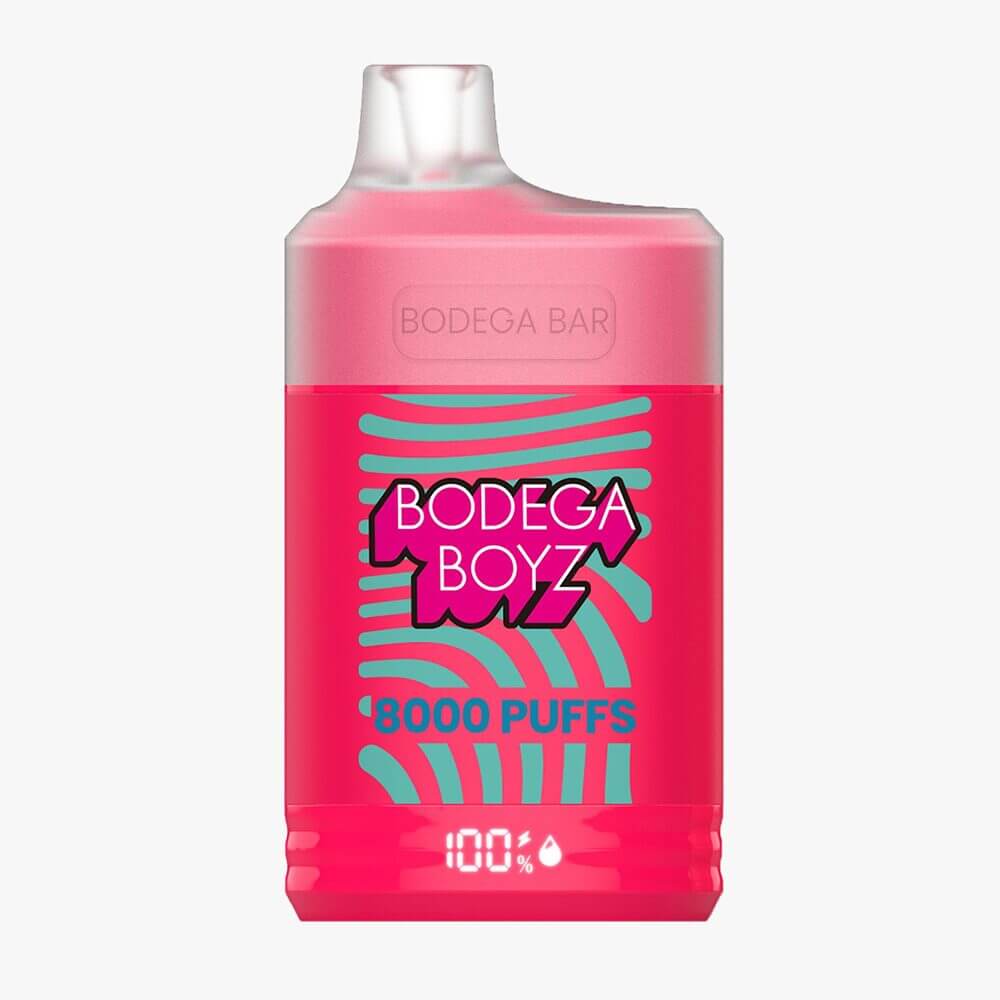 Bodega Bar Disposable | 8000 Puffs | 17mL | 50mg | MOQ 10 | Brooklyn Cherries