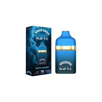 Space Gods Super Nova D8 + THCA Liquid Diamonds Disposable (7g) Electric Cosmonaut