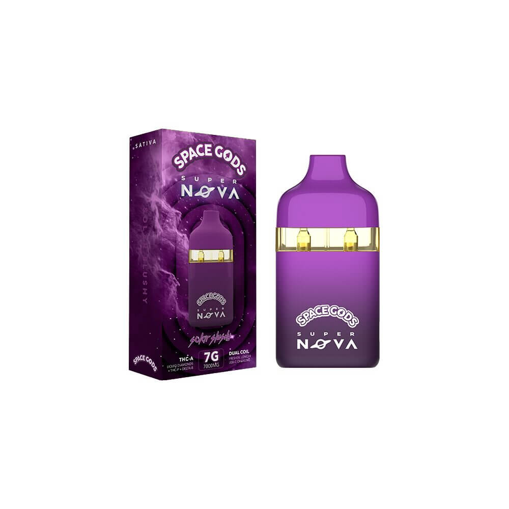 Space Gods Super Nova D8 + THCA Liquid Diamonds Disposable (7g) Solar Slushy
