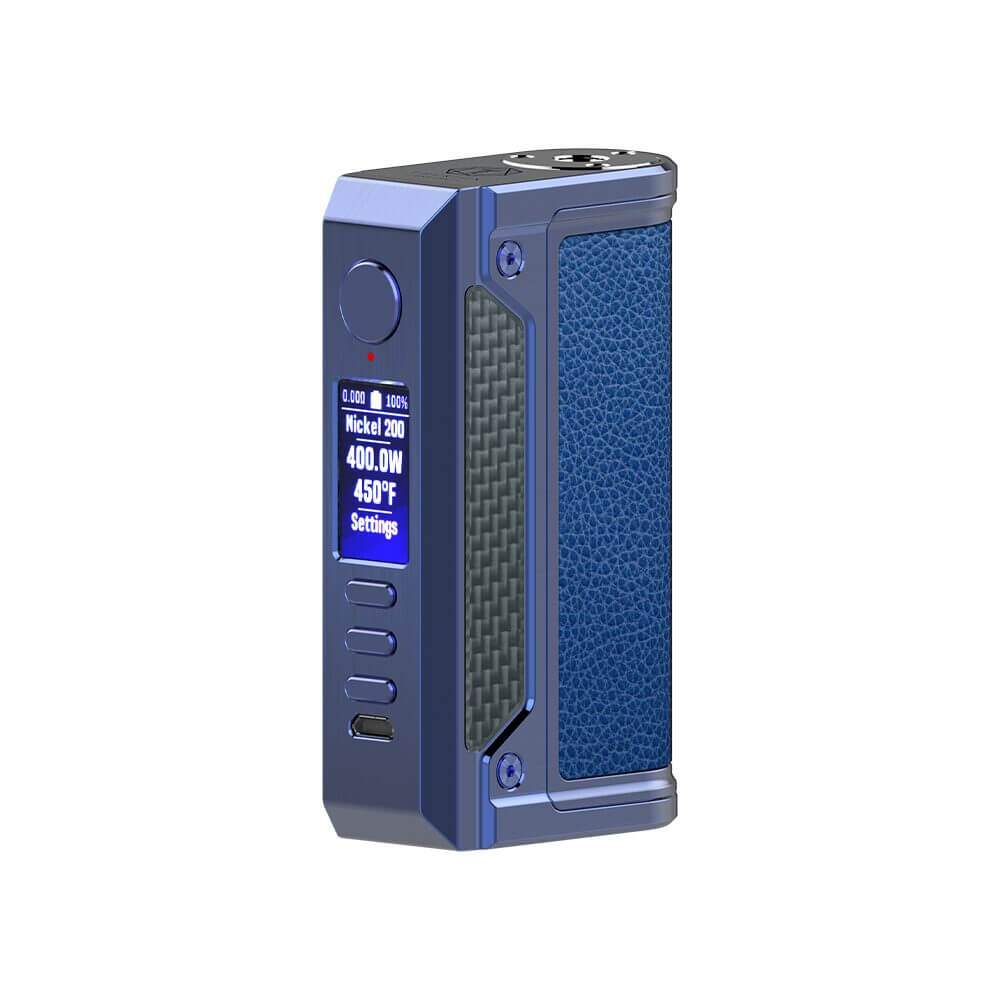 LVE Therion II DNA 250C 200W Box Mod (Mod Only) | Blue With Blue Leather