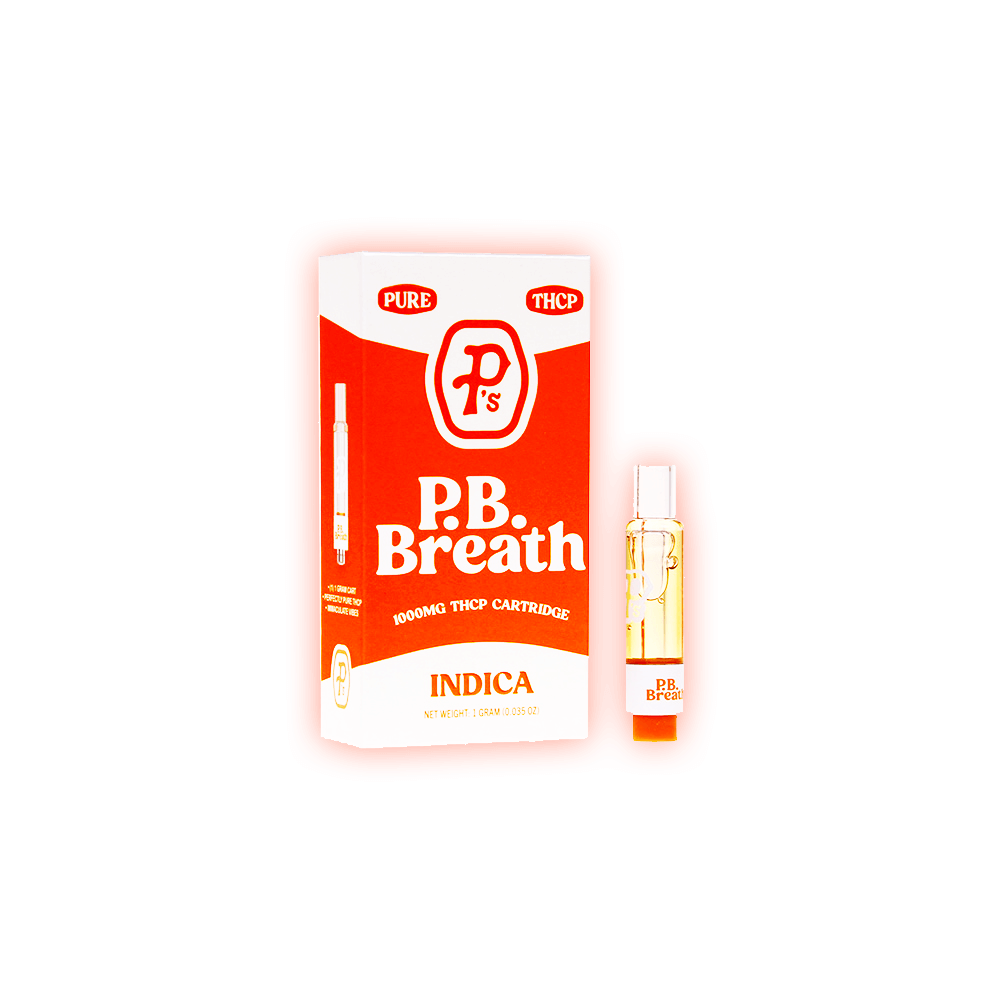 Pushin P’s Pure THC-P Carts (1g) P.B. Breathe