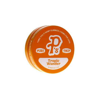 Pushin’ P’s Pure THC-P Gummies (100mg 10ct Tin) Tropical Wunder