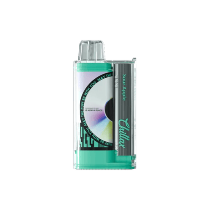 Chillax Bar B6000 Disposable | 15000 Puffs | 18mL | 50mg | MOQ 5 | Sour Apple
