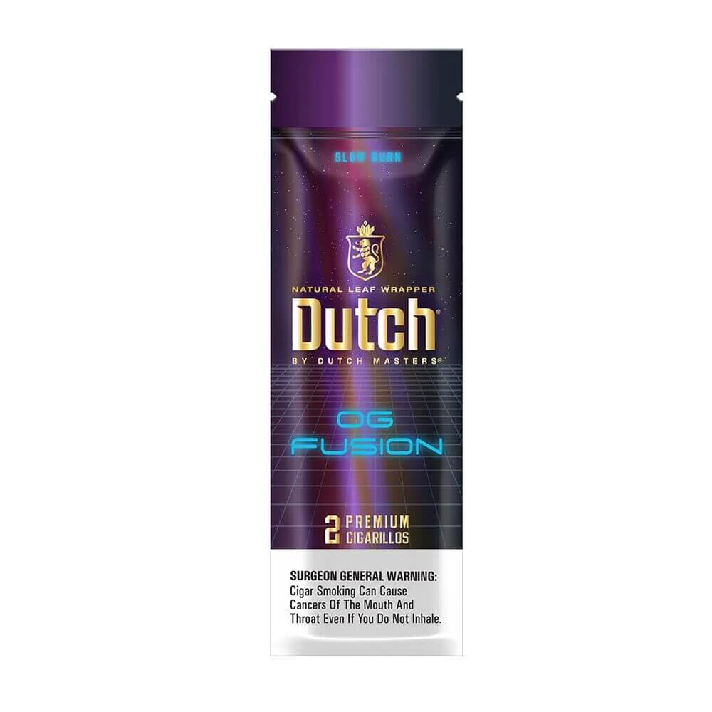 Dutch Premium Cigarillos 2-Pack (30ct Display Box) OG Fusion