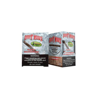 Doopy Woods Rough Cut Cigars 5-Pack (8pc Display Box) Russian Cream
