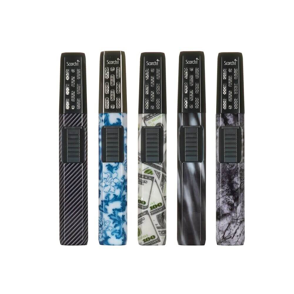 Scorch Torch XL Torch Lighter Model No. 61632 (12pc Display)-Assorted Colors