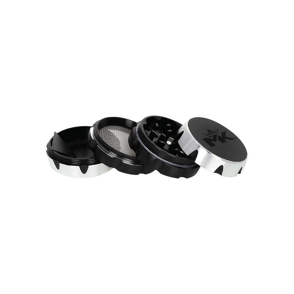 MKGlass MKGR5 Blade 4 Part Premium Grinder Display (6pc Display) - Black