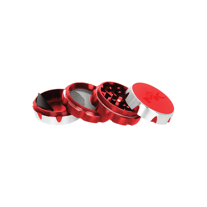 MKGlass MKGR5 Blade 4 Part Premium Grinder Display (6pc Display) - Red
