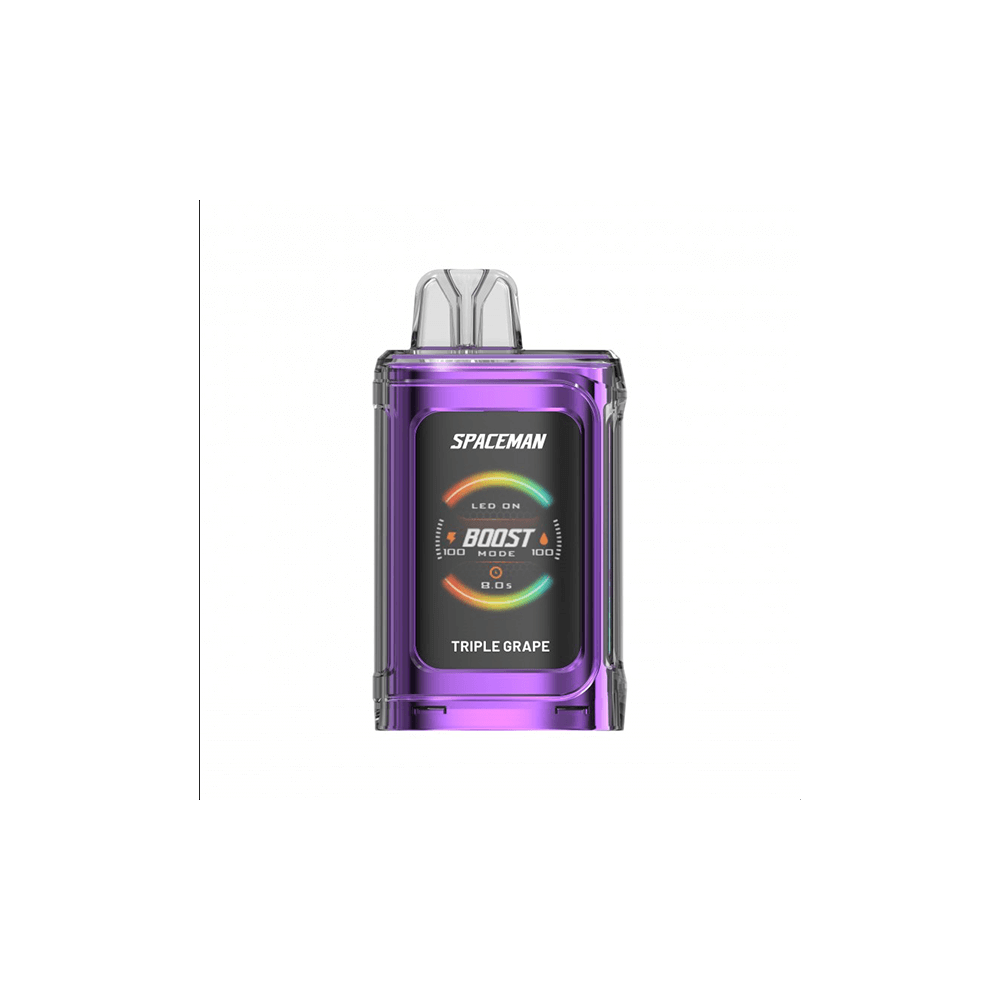 Space Man Prism Disposable | 20000 Puffs | 18mL | 50mg | MOQ 5 | Triple Grape