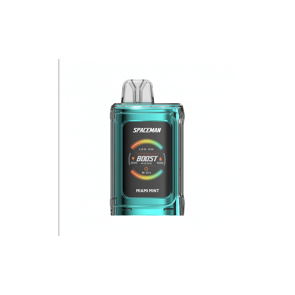 Space Man Prism Disposable | 20000 Puffs | 18mL | 50mg | MOQ 5 | Miami Mint