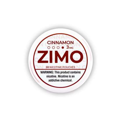 Zimo Nicotine Pouch 3-8mg x20 Pouch (5 Pack) Cinnamon 03mg