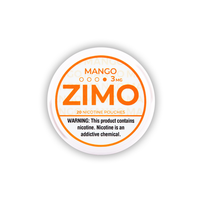 Zimo Nicotine Pouches (20ct Can)(5-Can Pack) Mango