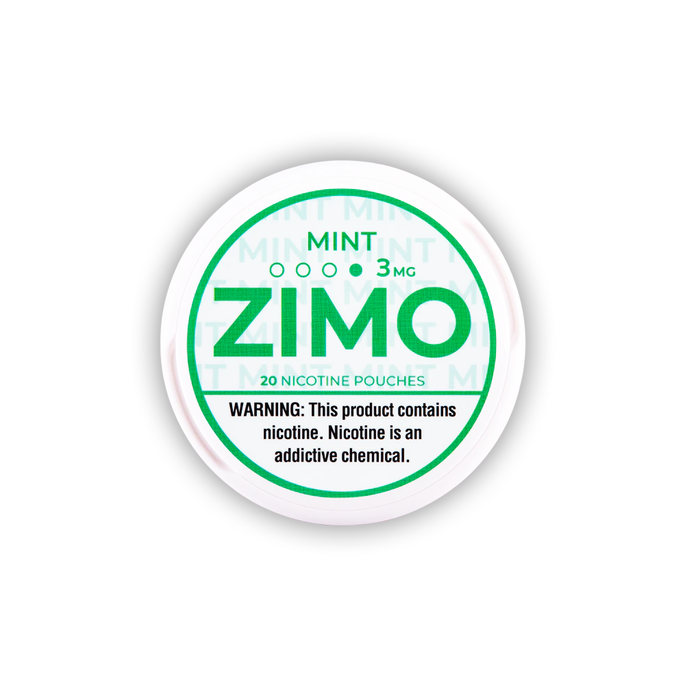 Zimo Nicotine Pouches (20ct Can)(5-Can Pack) Mint