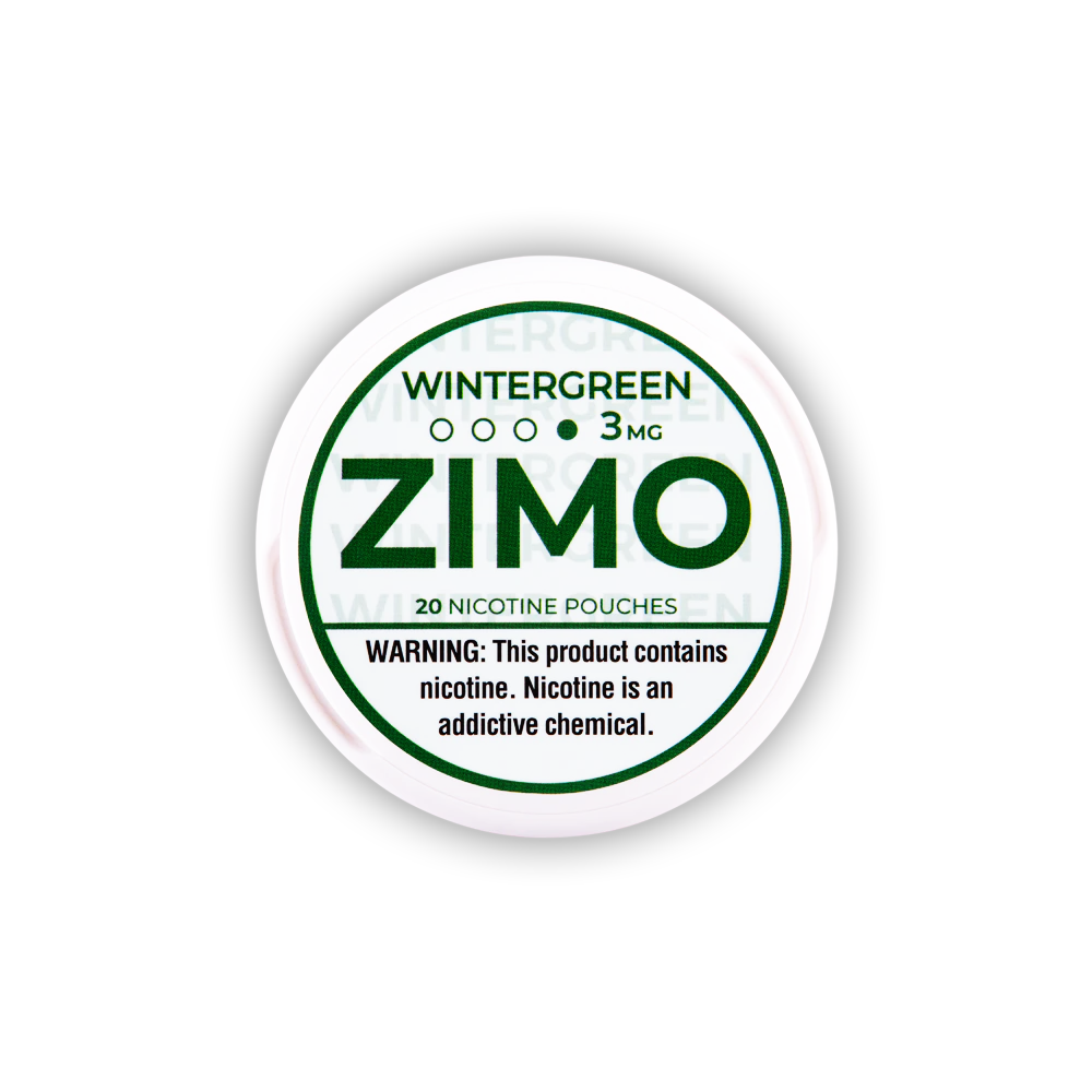 Zimo Nicotine Pouches (20ct Can)(5-Can Pack) Wintergreen